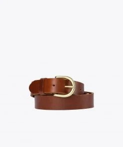 Nisolo Women's Noemi Belt - Brandy