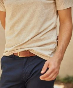 Nisolo Best Sellers Men's Owen Belt - Brandy
