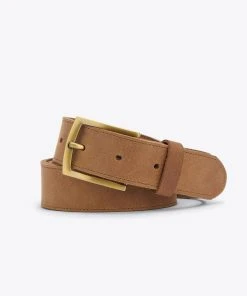 Nisolo Men's Owen Belt - Tobacco