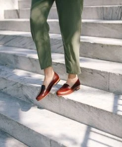 Nisolo Smoking Shoe - Brandy