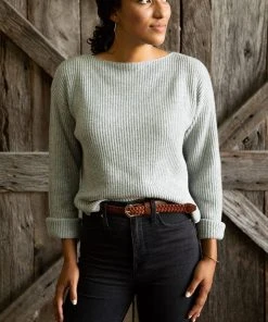 Nisolo Women's Talia Braided Belt - Brandy