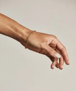 Nisolo Upcycled Tiny Brass Bead Bracelet Best Sellers