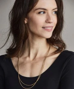 Nisolo Upcycled Tiny Brass Bead Necklace Best Sellers