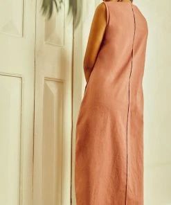 No Nasties Clothing Ash Rose Barrel Midi Dress