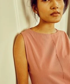 No Nasties Clothing Ash Rose Barrel Midi Dress