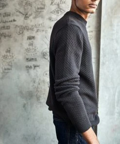 No Nasties Men's Buttoned Jumper Sweater