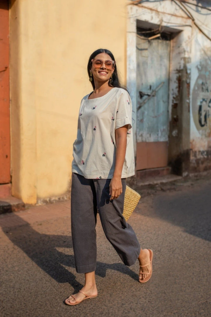 No Nasties Lolita Drop Shoulder Tee No Nasties Lolita Drop Shoulder Tee