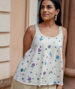 No Nasties Clothing Rosita Flared Tank Top