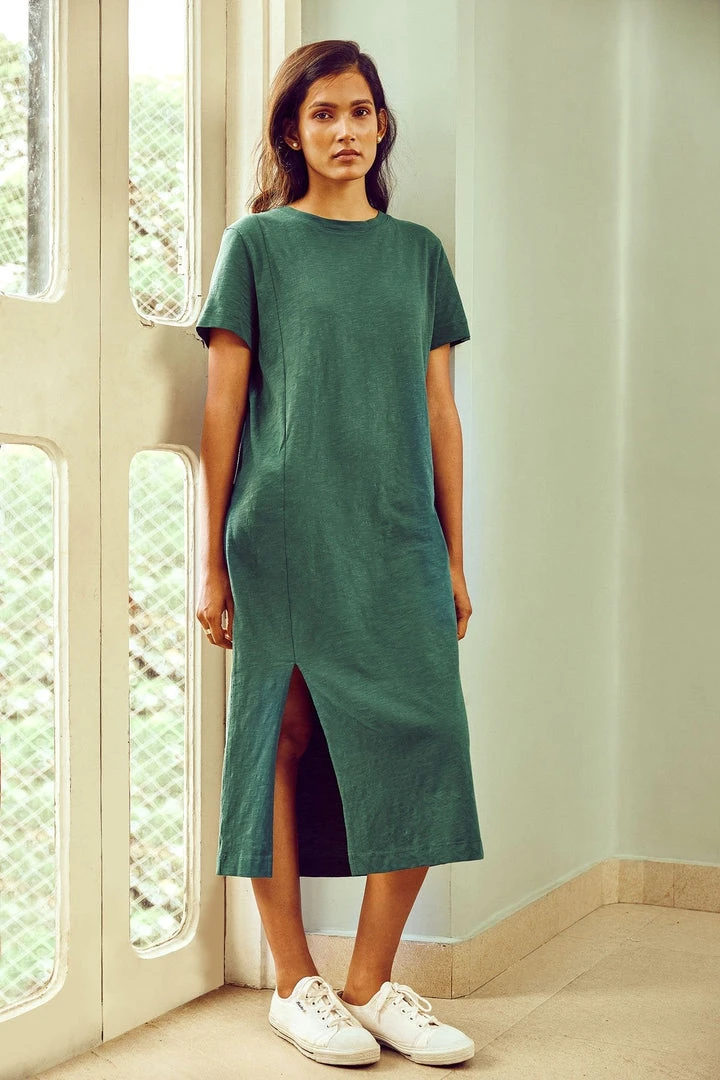 No Nasties Forest T-Shirt Midi Dress No Nasties Forest T-Shirt Midi Dress