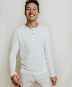 No Nasties Men's Henley Shirt - Manchester