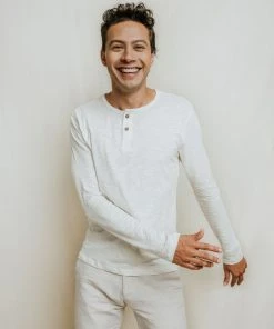 No Nasties Men's Henley Shirt - Manchester