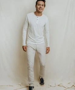 No Nasties Men's Henley Shirt - Manchester