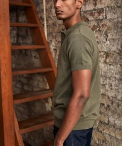 No Nasties Men's Knit Polo Shirt