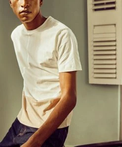 No Nasties Men's Color Block Tee