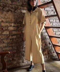 No Nasties Sand Midi Jumpsuit 5 No Nasties Sand Midi Jumpsuit