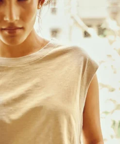 No Nasties Sand Muscle Tee