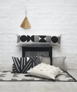 Casa Amarosa Noir Celestial XL Lumbar Pillow Cover