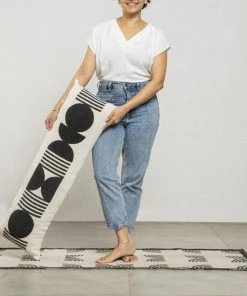 Casa Amarosa Noir Celestial XL Lumbar Pillow Cover