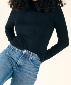 Poplinen Clothing Norma Modal Ribbed Turtleneck