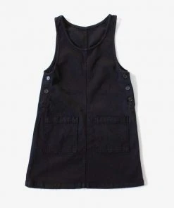 North Of West Caroline Upcycled Jumper Dress - Black