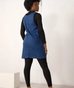 North Of West Caroline Upcycled Jumper Dress - Midnight