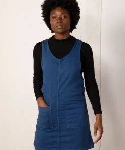 North Of West Caroline Upcycled Jumper Dress - Midnight