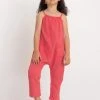 North Of West Kids' Double Cloth Jumpsuit - Azalea Sale