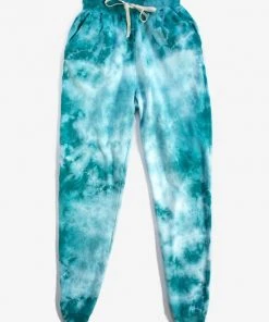 North Of West Julie Tie Dye Joggers - Atlantic