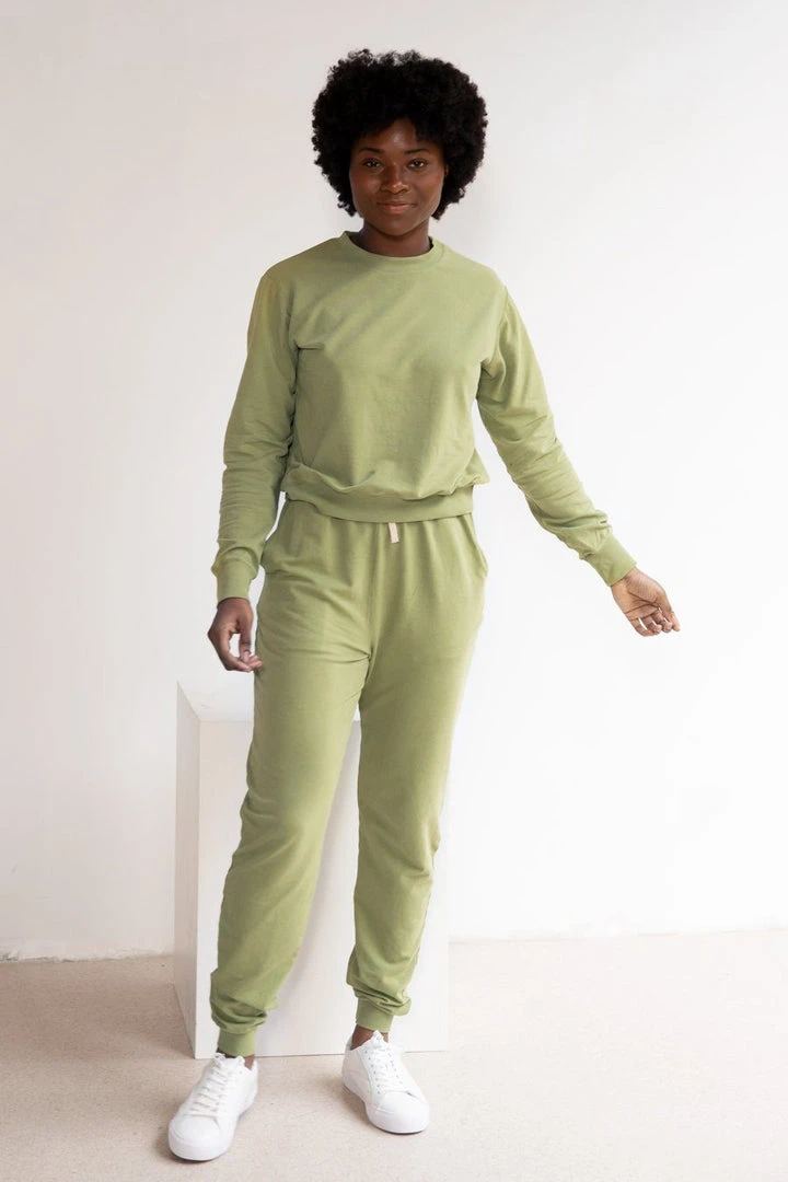 North Of West Best Sellers Julie Jogger - Moss North Of West Best Sellers Julie Jogger - Moss