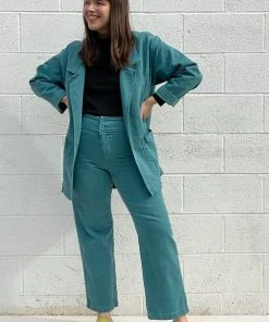 North Of West Leslie Upcycled Jacket - Atlantic