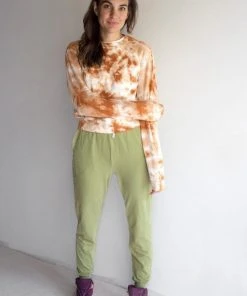 North Of West Sale Max Tie Dye Sweatshirt - Amber 2 North Of West Sale Max Tie Dye Sweatshirt - Amber