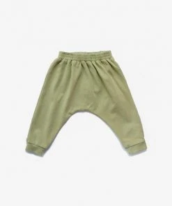 North Of West Sale Baby's Harem Pants - Moss