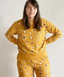 North Of West River Sweat Short - Golden Suns