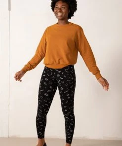 North Of West Best Sellers Sammy Legging - Black Squiggles