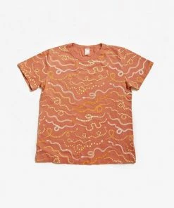 North Of West Taylor Snake Rainbow Tee - Sunset Sale
