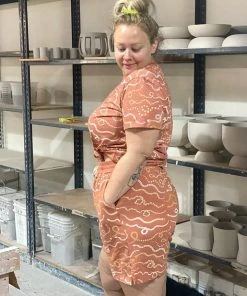 North Of West Taylor Snake Rainbow Tee - Sunset Sale