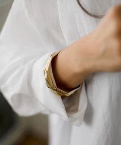 Abby Alley Jewelry Octagon Bangle Bracelet