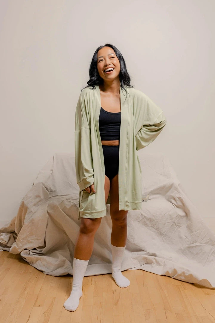 Mary Young Best Sellers Oli Bamboo Robe Mary Young Best Sellers Oli Bamboo Robe