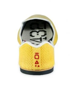 ONE432 Shoes Women's Recycled Jutti Loafer - Basant Yellow