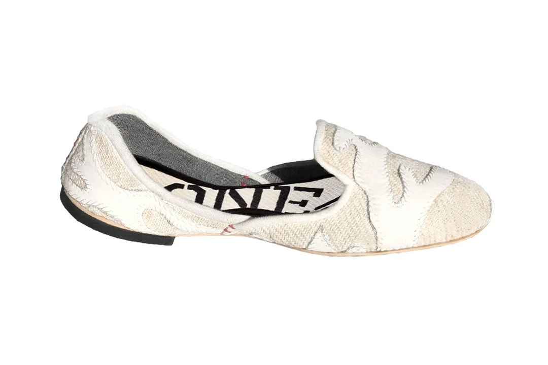 ONE432 Women's Camou Recycled Jutti Loafer - Organic Shoes ONE432 Women's Camou Recycled Jutti Loafer - Organic Shoes