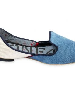 ONE432 Women's Recycled Jutti Loafer - Courtney Denim Shoes