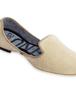 ONE432 Women's Recycled Jutti Loafer - Dayhati Sand Shoes