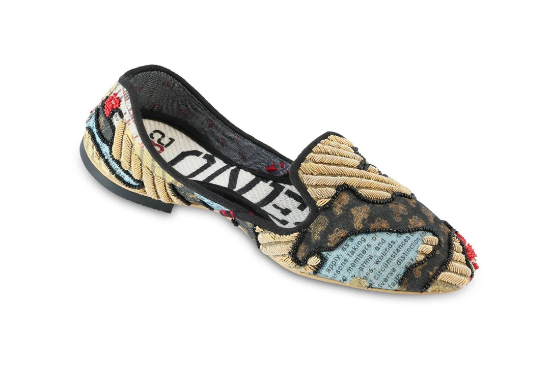 ONE432 Geneva Unisex Jutti Loafer - Camou Lux Shoes ONE432 Geneva Unisex Jutti Loafer - Camou Lux Shoes