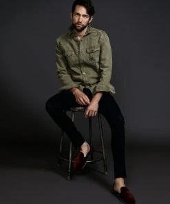 ONE432 Men's Nawab Jutti Loafer - Scarlet 3 ONE432 Men's Nawab Jutti Loafer - Scarlet