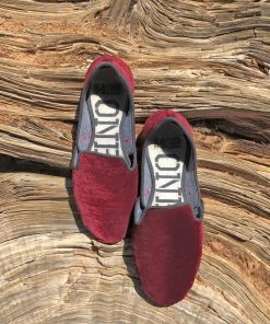 ONE432 Men's Nawab Jutti Loafer - Scarlet 4 ONE432 Men's Nawab Jutti Loafer - Scarlet