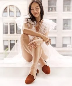 ONE432 Shoes Women's Begum Jutti Loafer - Bronze