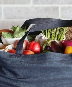 Aplat Grand Zero Waste Market Tote - Denim