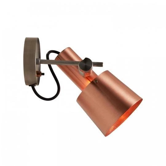 Ameico Chester Wall Light - Satin Copper Ameico Chester Wall Light - Satin Copper