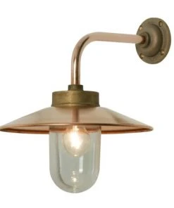 Ameico Round Exterior Bracket Light - Bronze