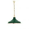 Ameico School Pendant Light - Green Lighting